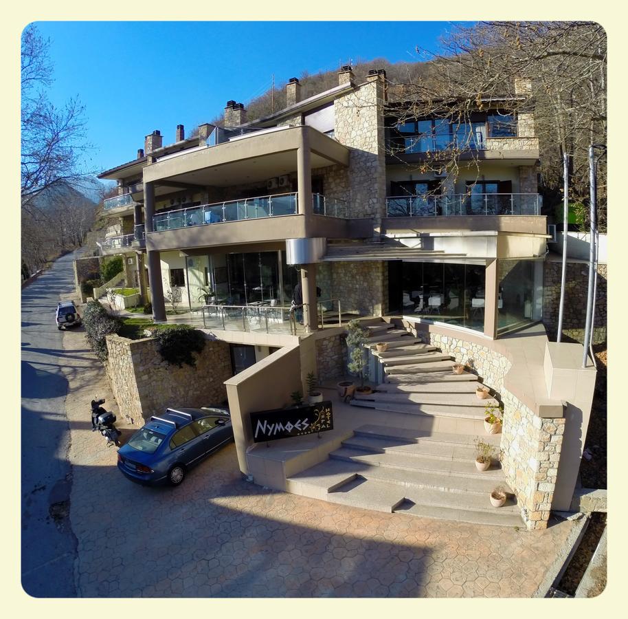 Nymfes Hotel Káto Loutrákion Esterno foto